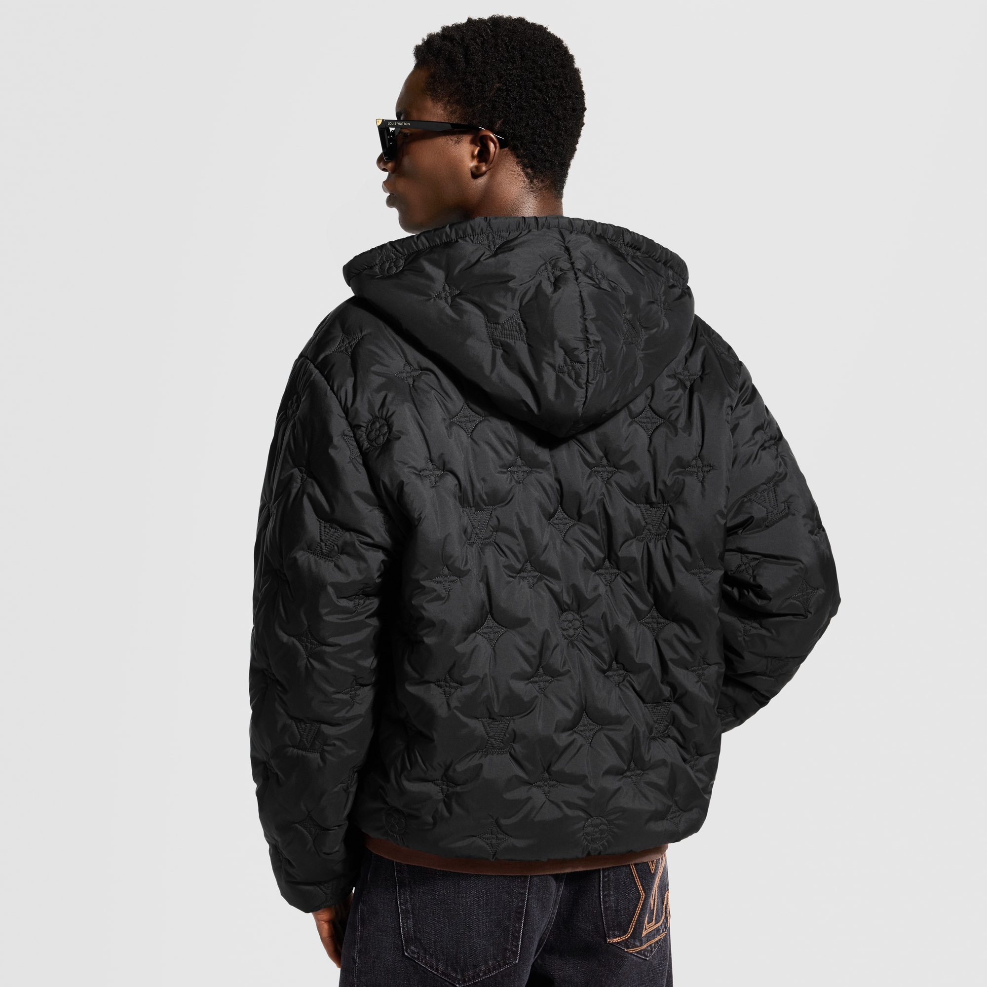 Monogram Padded Hooded Blouson - Men - Ready-to-Wear | LOUIS VUITTON ®